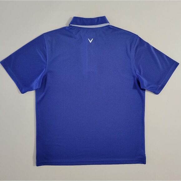 Callaway Men's Royal Blue Short Sleeve Golf Polo - Picture 11 of 13